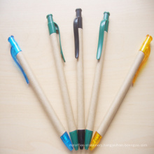 2015 Top Grade Paper Ball Pen with Clip (XL-11508)